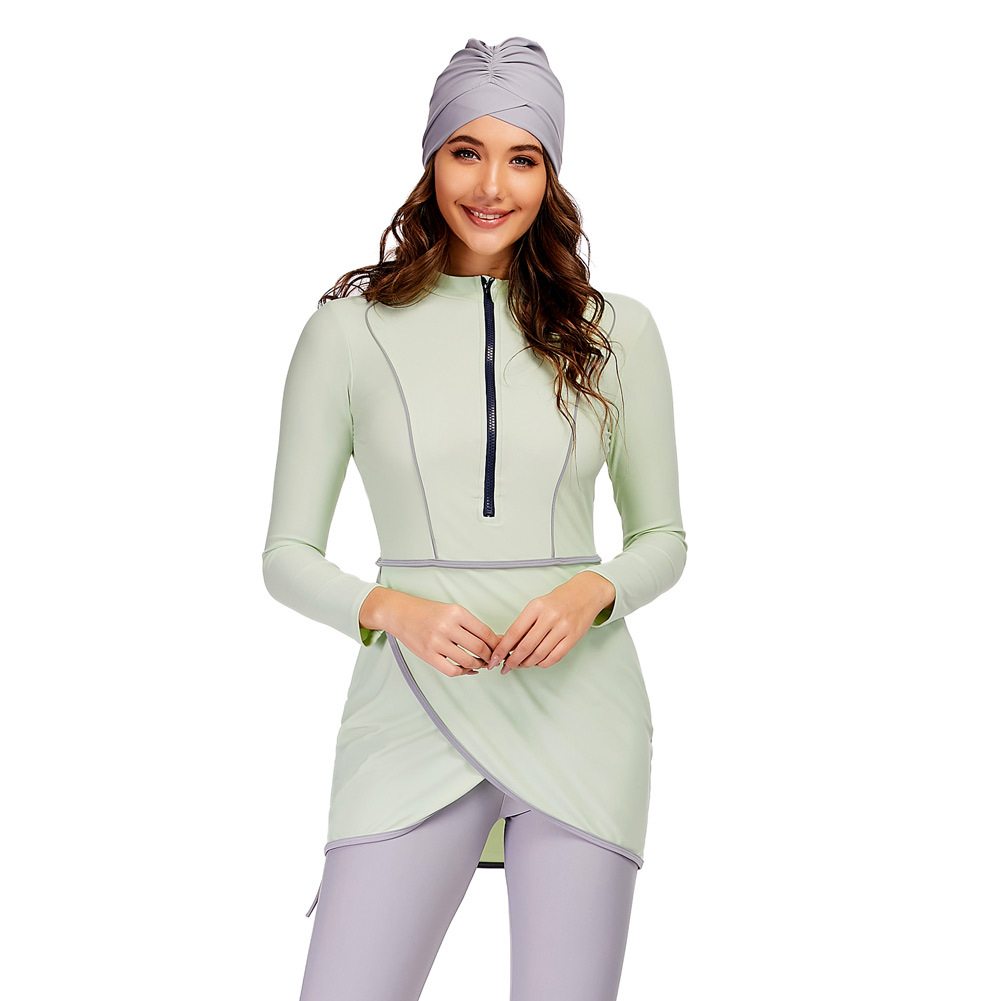 Modest Women’s Floral Print Swimwear for Hijabi Women