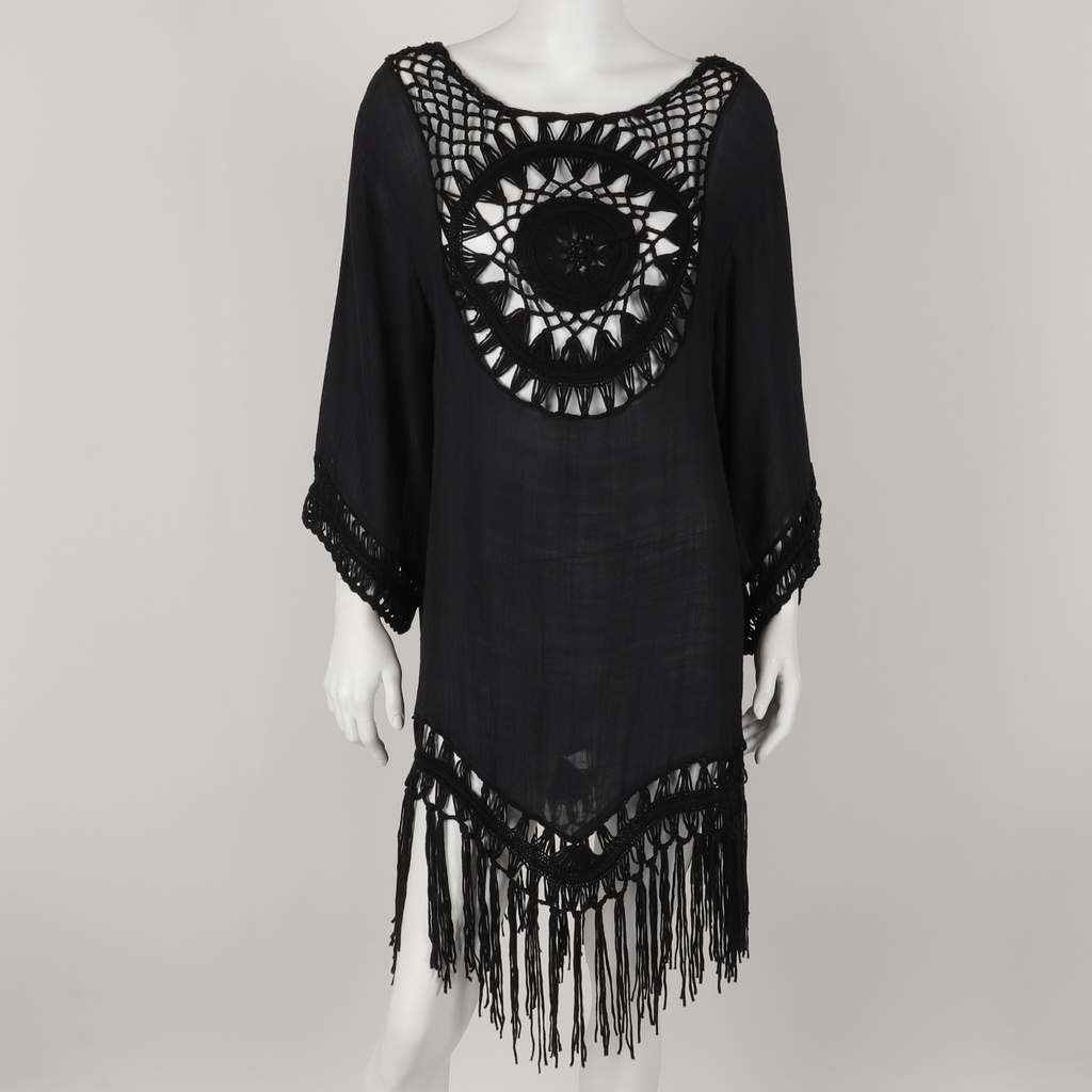 Lightweight Beach Cover-Up with a Modern Design