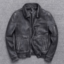Thick Genuine Leather Casual Jacket with a Classic Design
