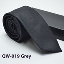 Elegant slim men's cotton necktie