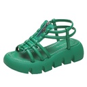 Women's Fashion Casual Mid Heel Platform Sandals