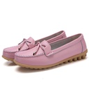 Women's Casual Flat Two-layer Cowhide Gommino