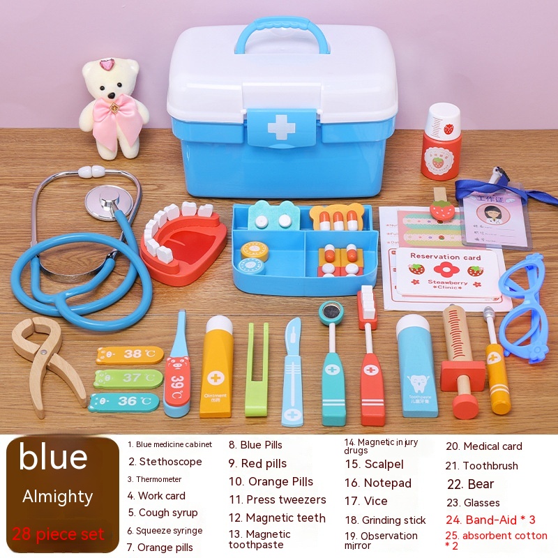 Children's Simulation Play House Doctor Toy Suit