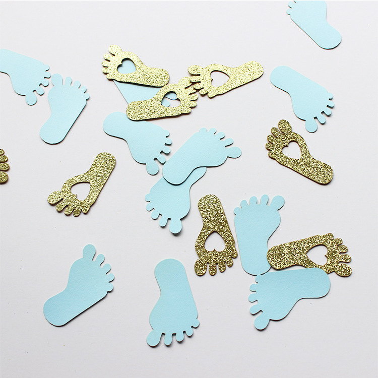 Paper cutouts for celebrating a newborn and children's birthdays, adding a special touch to the occasion 