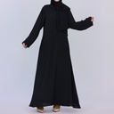 فستان نسائي متعدد الألوان بمقاسات كبيرة مخصص للسوق الشرقي