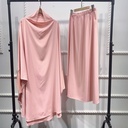 Ladies Hooded Bat Two-piece Dress
