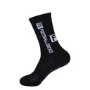 Mid-calf Professional Football Socks Round Silicone Non-slip Socks With Non-slip Rubber Soles