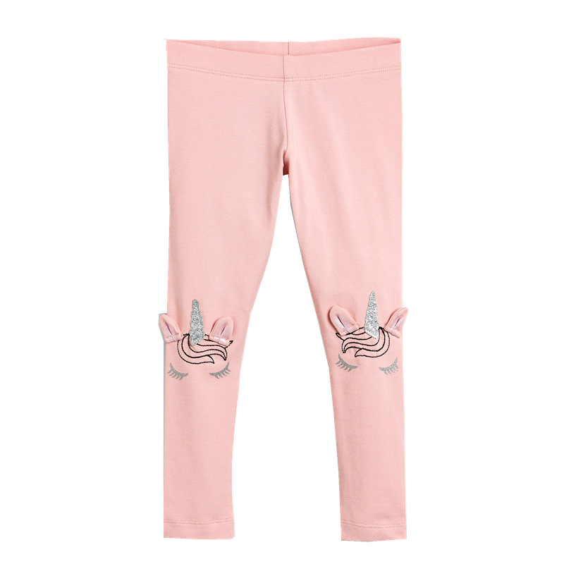 Girls Outer Wear Cartoon Pattern Leggings