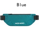 Men's Check Waterproof Ultra-thin Sports Waist Bag