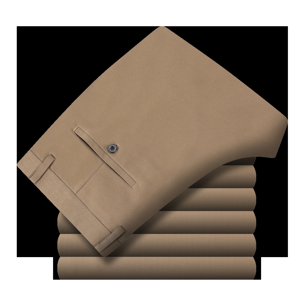 Straight Business Casual Men's Trousers Ice Silk