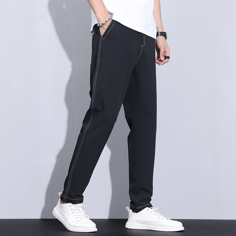 Men's Casual Loose Straight Trousers