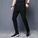 Thin Men's Casual Pants, Men's Slim Pants, Men's Korean Style Trendy Sports Pants, Men's Trousers, Loose Feet