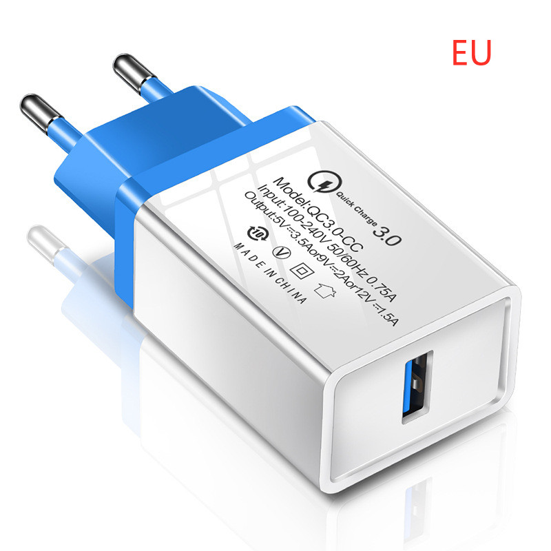 رأس شاحن ذكي للسفر بمنفذ USB واحد