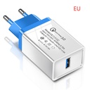 رأس شاحن ذكي للسفر بمنفذ USB واحد