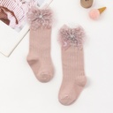 Princess Baby Cotton Socks Big Bow Mid Tube