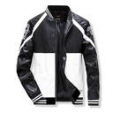 New Men's Casual PU Leather Youth  Jacket