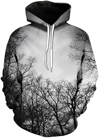 سويت شيرت كاجوال مطبوع ثلاثي الأبعاد