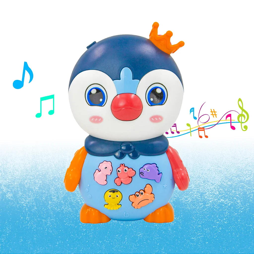 Keyboard Musical Piano Baby Toy Infant Sound Penguin