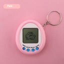 Mini Electronic Pet Machine Keychain Virtual Elf Developing Game Machine