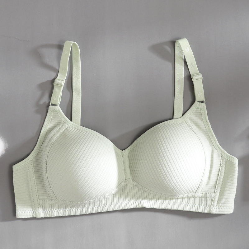 Summer Seamless Small Chest Gathered Pure Cotton
