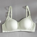 Summer Seamless Small Chest Gathered Pure Cotton