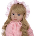 24 Inch Rebirth Doll Cloth Body Simulation Baby