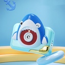 New Girl Heart Ins Camera Toy Hand-held Automatic Bubble Blowing Machine