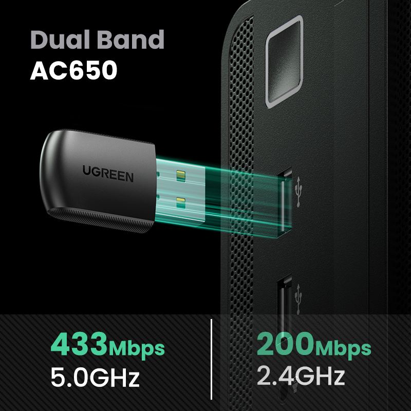 بطاقة شبكة لاسلكية USB لجهاز الكمبيوتر