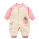 Baby plus cotton warm romper jumpsuit