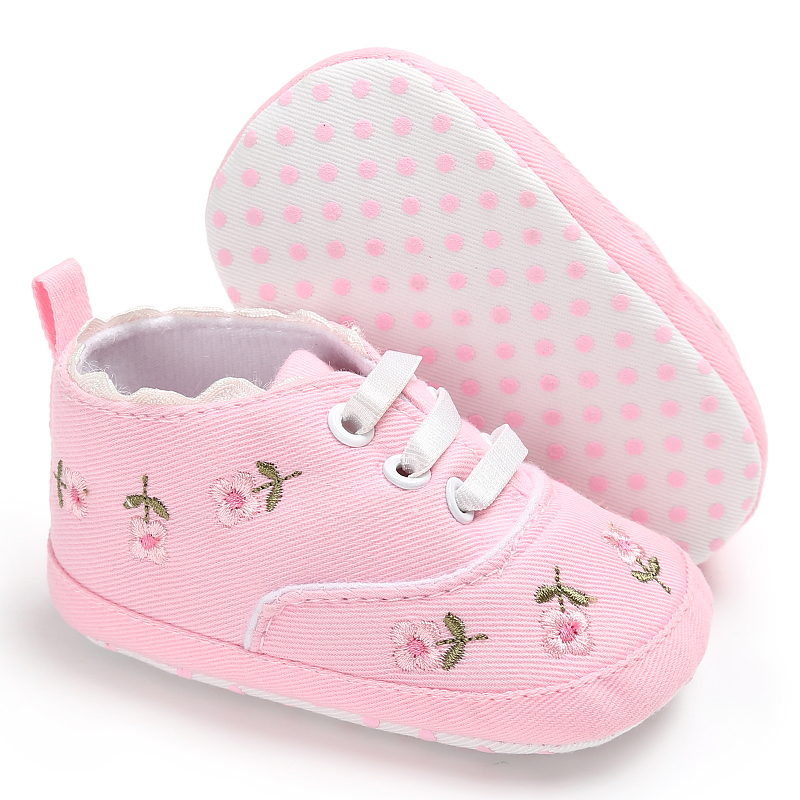 Elegant Baby Girl Shoe with a Traditional Design that Combines Beauty and Comfort 