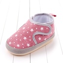 Casual toddler shoes with rubber soft sole