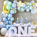 Elegant macaroon latex balloons, perfect for decorating birthday parties and newborn celebrations, adding a touch of luxury and joy to your events 