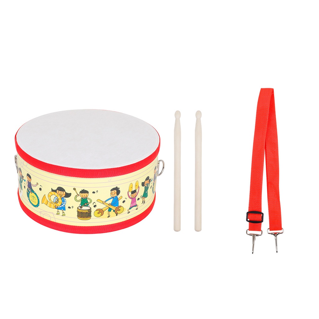 Orff Children's Amall War Drum Double-sided Drum