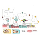 Electric touch maze fire line impact children''s intelligence and concentration training