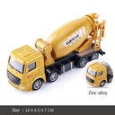 Children 1:55 simulation alloy car model engineering excavator set lifting transport vehicle sliding boy car toy