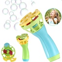 Electric fan bubble machine