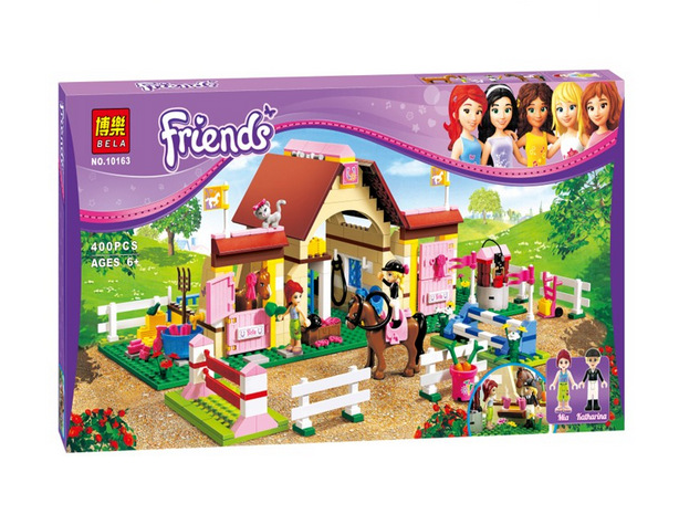 Children and girls puzzle interactive assembling spell inserting building blocks toys 10163