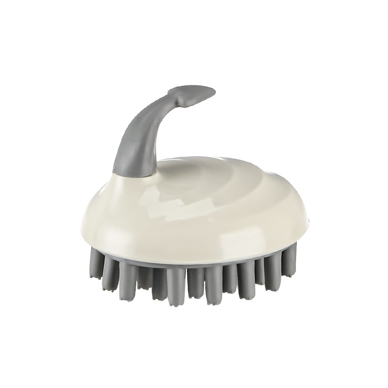 Children's Shampoo And Bath Brush To Remove Dandruff Silicone Baby Sponge