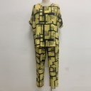 طقم علوي وبنطلون فضفاض للسيدات