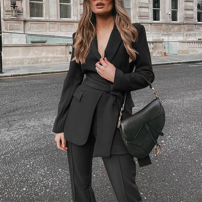 Women's Fashion Temperament Two-piece Suit