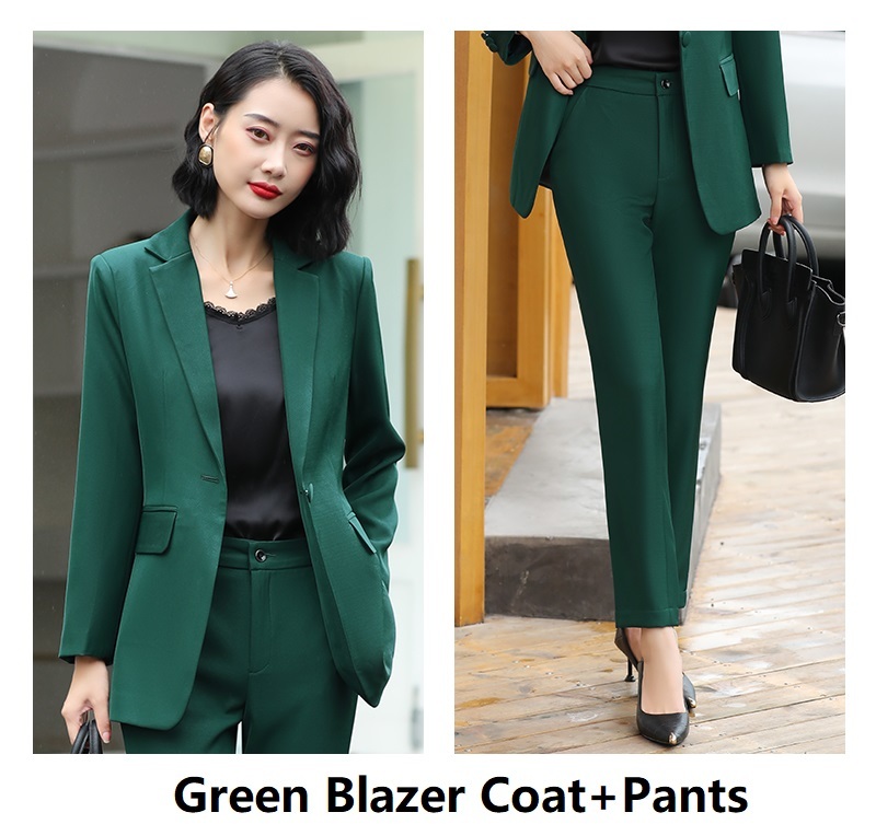 Fashion Slim Temperament Ladies Mid Length Suit