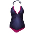 Pregnant Mother With Adjustable Elastic Swimsuit With System