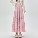 Polka Dot Stitching Skirt Women's Summer