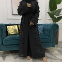 كارديغان شبكي دانتيل طويل الأكمام للسيدات