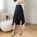 Women's Skirt With High Waist And Slim Design