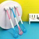 Baby Toothbrush Multi-function Tongue Coating Brush Silicone 3d Material