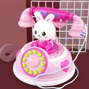Children Retro Cartoon Telephone Early Education Story Machine
