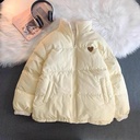 Women's Design Fleece-lined Thickened Both Sides Wearable Cotton Clothes