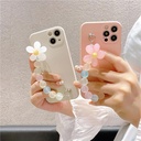 Korean Wind Ins Flower Bracelet Phone Case