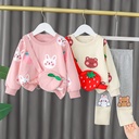 Baby Girl's Western Style Autumn Suit